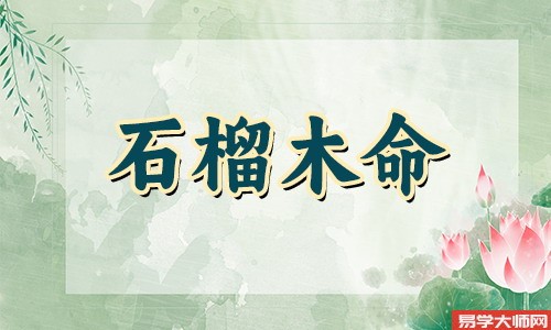 石榴木命的人会是童子命吗